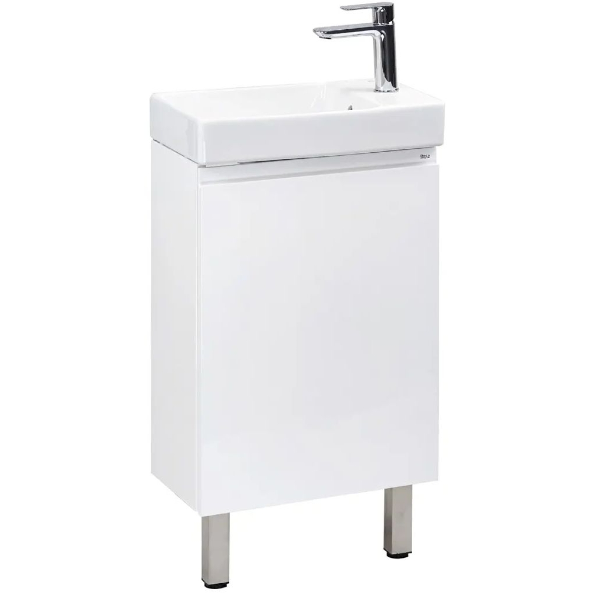 Roca ONA 一體式面盆 + 單門面盆櫃 (A327681000+A852115000)